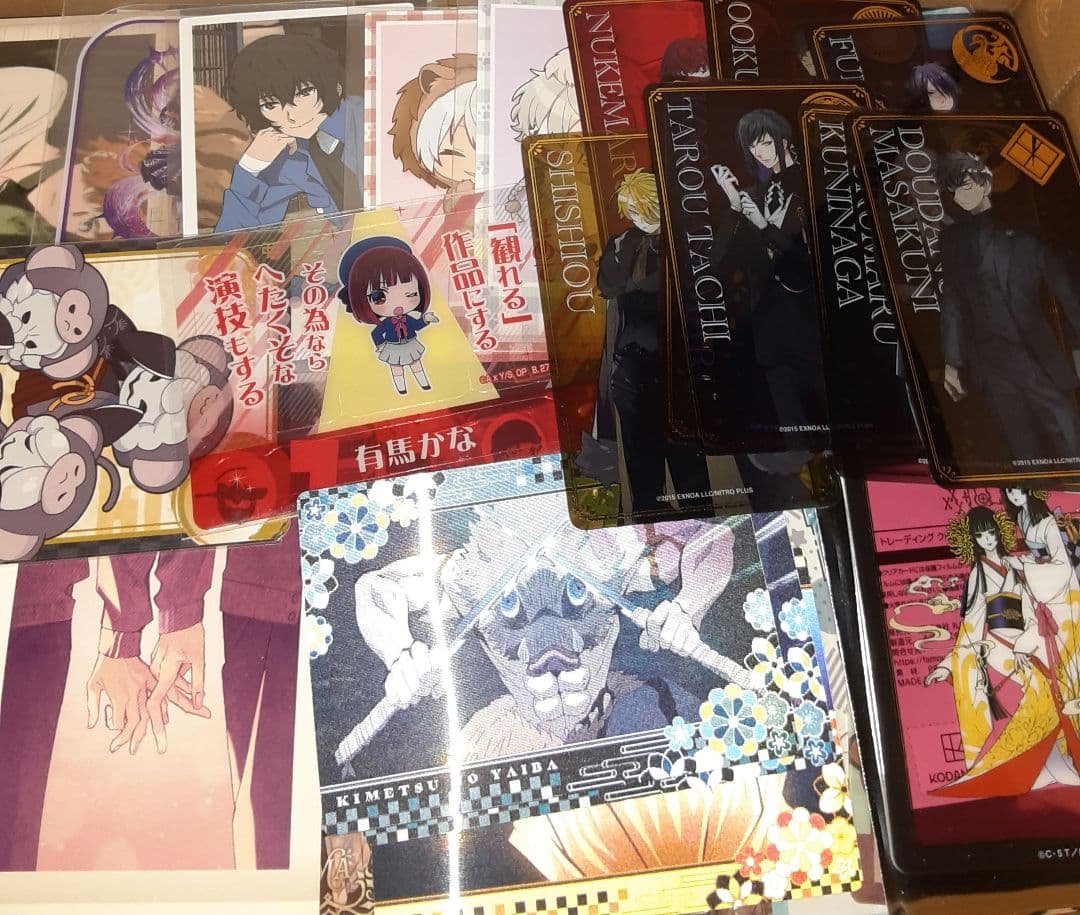 アニメグッズ シール・アニメカード 大量 まとめ売り 1200点 - メルカリ