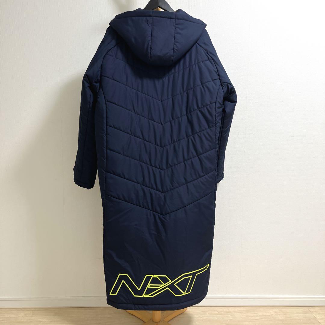 美品】Mizuno NXT ベンチコート ネイビー - メルカリ