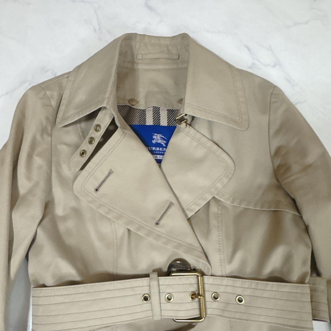 バーバリーブルーレーベル トレンチコート ノバチェック ライナー