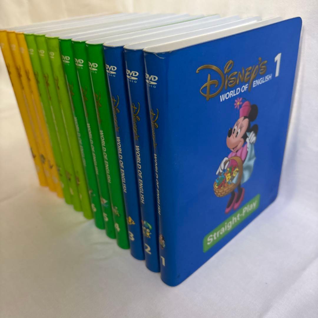 DWE 【正規品】ストレートプレイDVD 1〜12 全巻 ディズニー英語