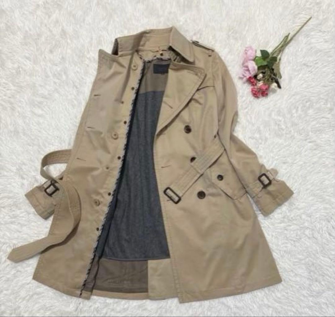 バーバリーブラックレーベル トレンチコート ライナー シャドーホース Ｍ BURBERRY BLACK LABEL - バーバリー ブラックレーベル トレンチコート