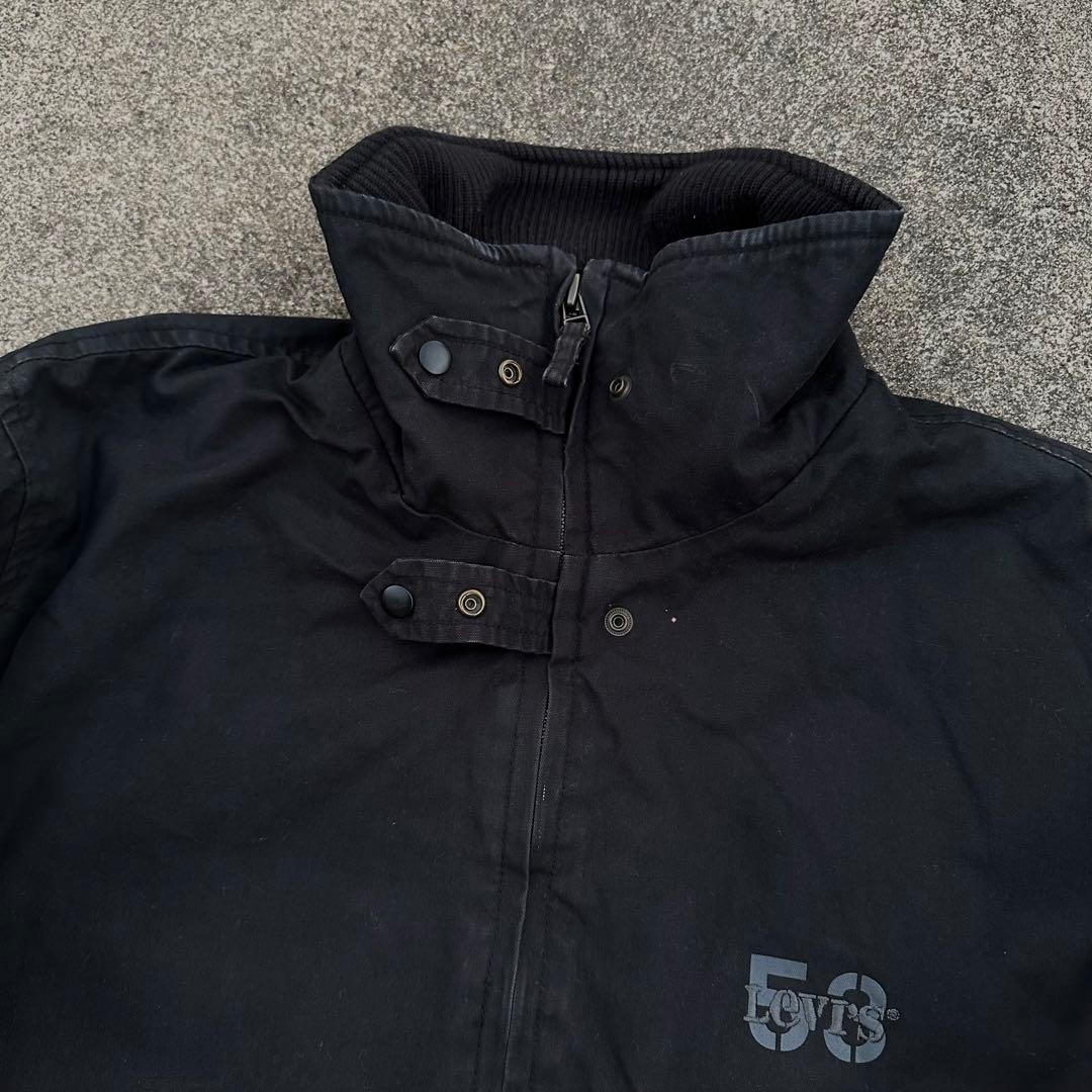 超希少00s ユーロリーバイス 襟高 チンストラップ 短丈 サンタフェ ショート