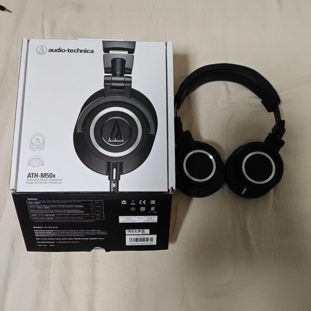 audio-technica ATH-M50x 有線ヘッドセット - メルカリ