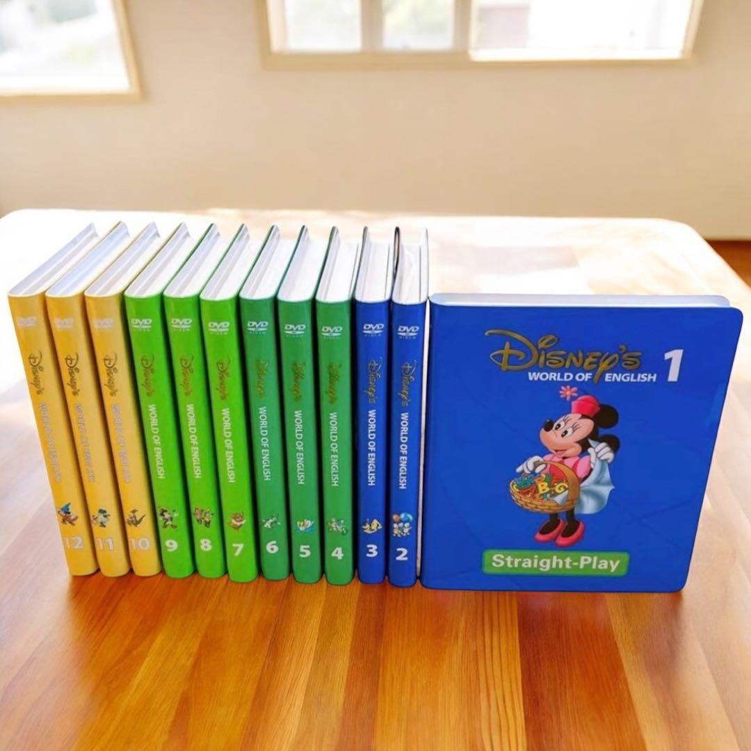 Disney's World of English 1-12 DVDセット - メルカリ