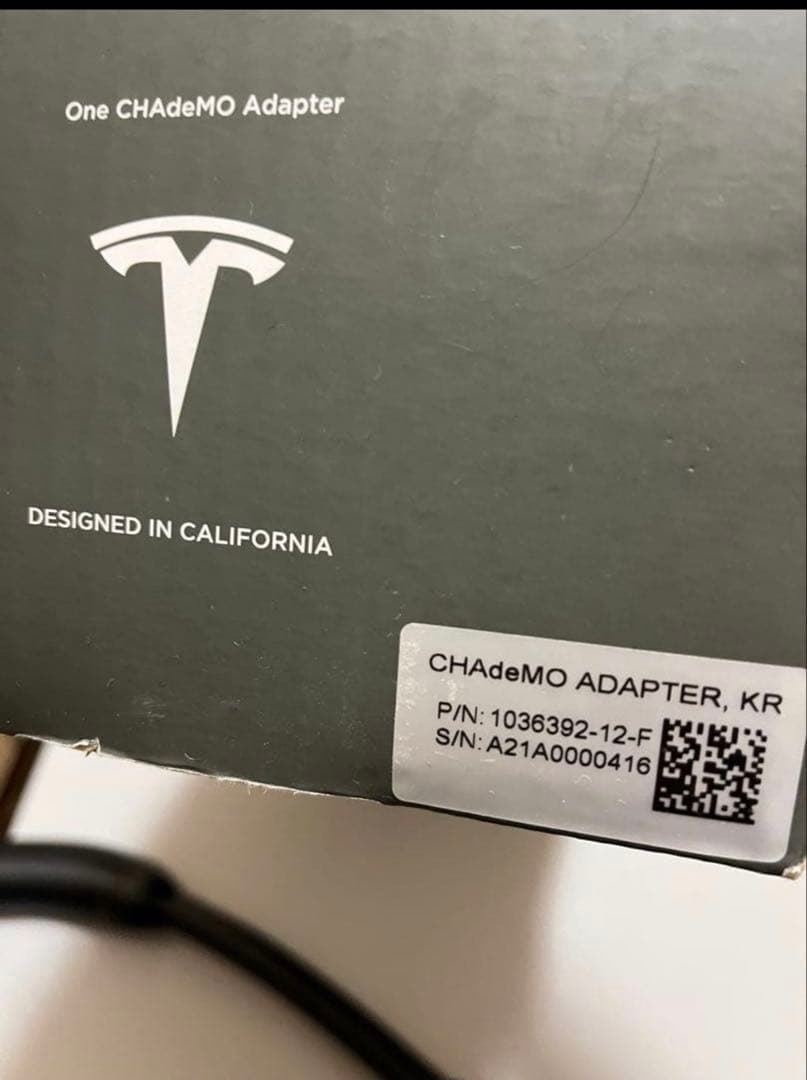 チャデモアダプター テスラ 充電器 chademo tesla - メルカリ