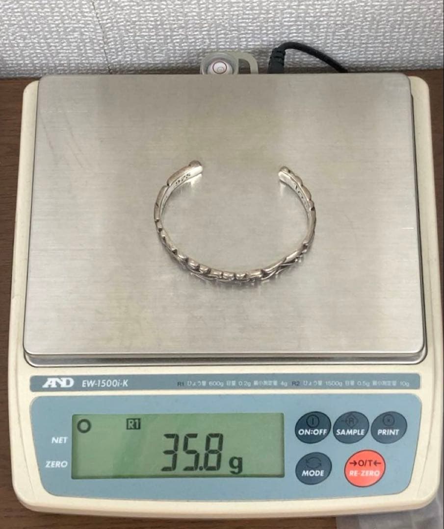 silver925 ヴィンテージバングル　35.8g