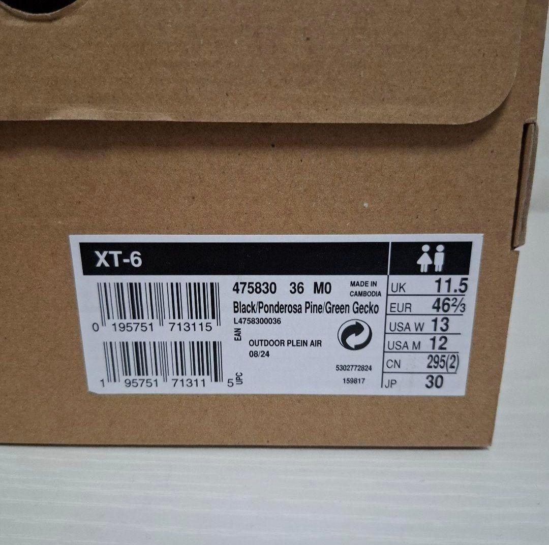 tymnサロモン xt-6 ネオン・トーキョー・ボルト 30.0cm