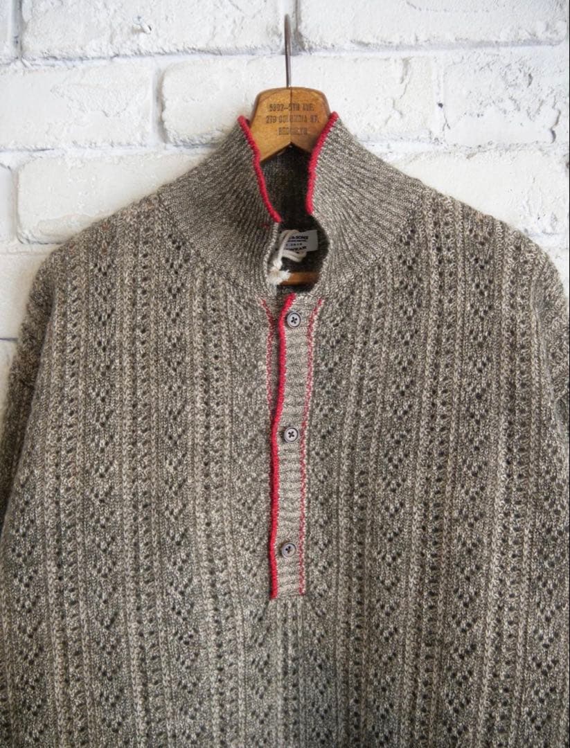 新品未使用MAATEE & SONS モヘアカシミヤ透かし編みニット3 - メルカリ