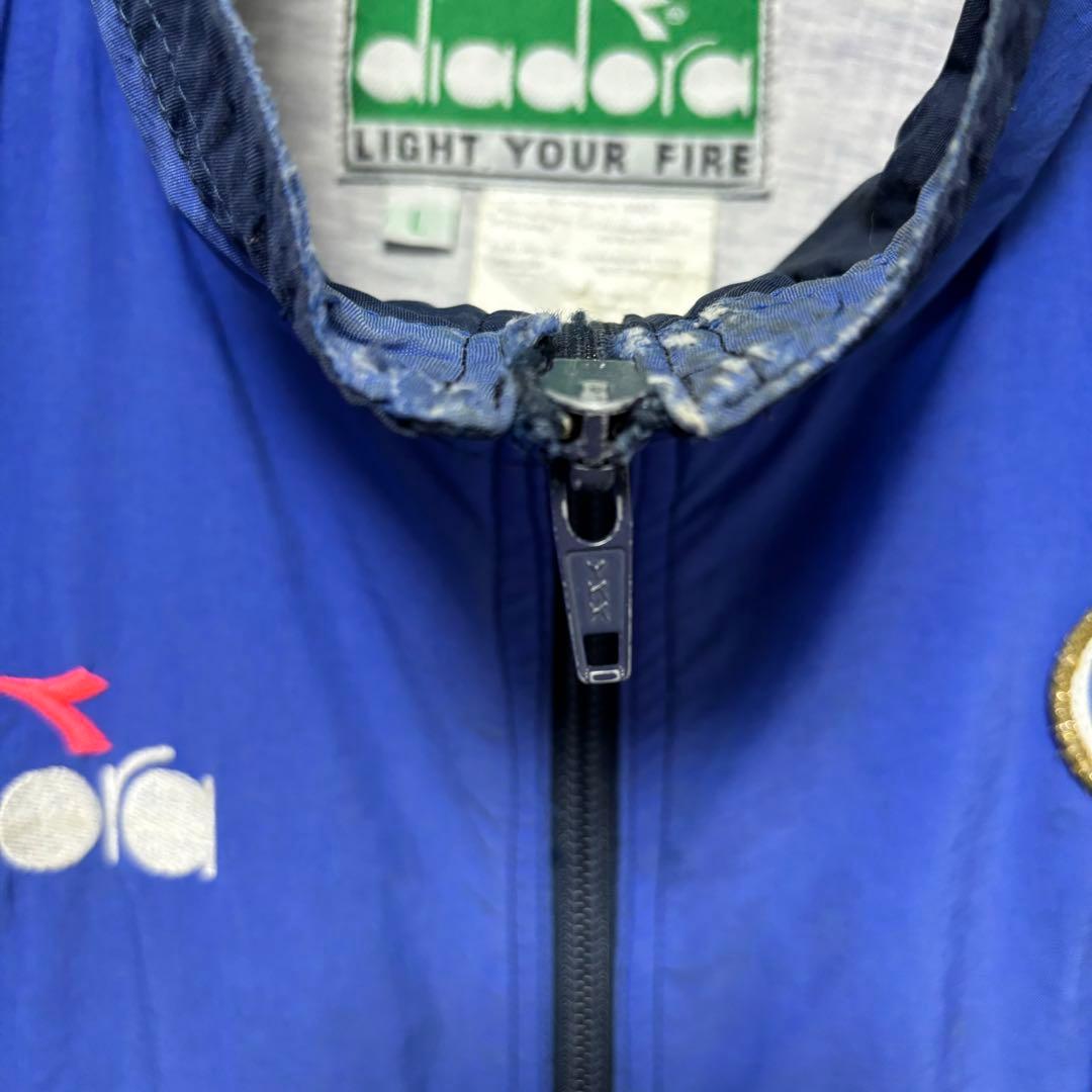 Diadora ディアドラ トラック ナイロンジャケットイタリア代表 W杯90s