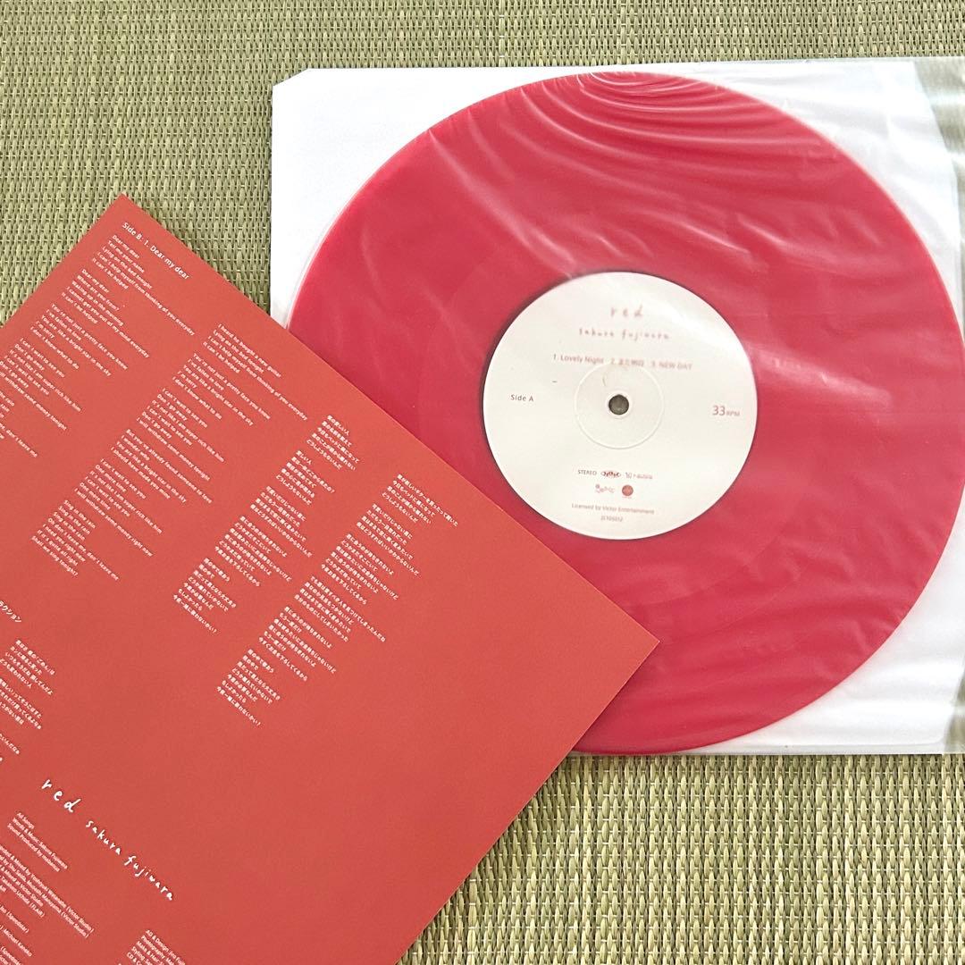 藤原さくら 2枚セット green / red カラーヴァイナル - メルカリ