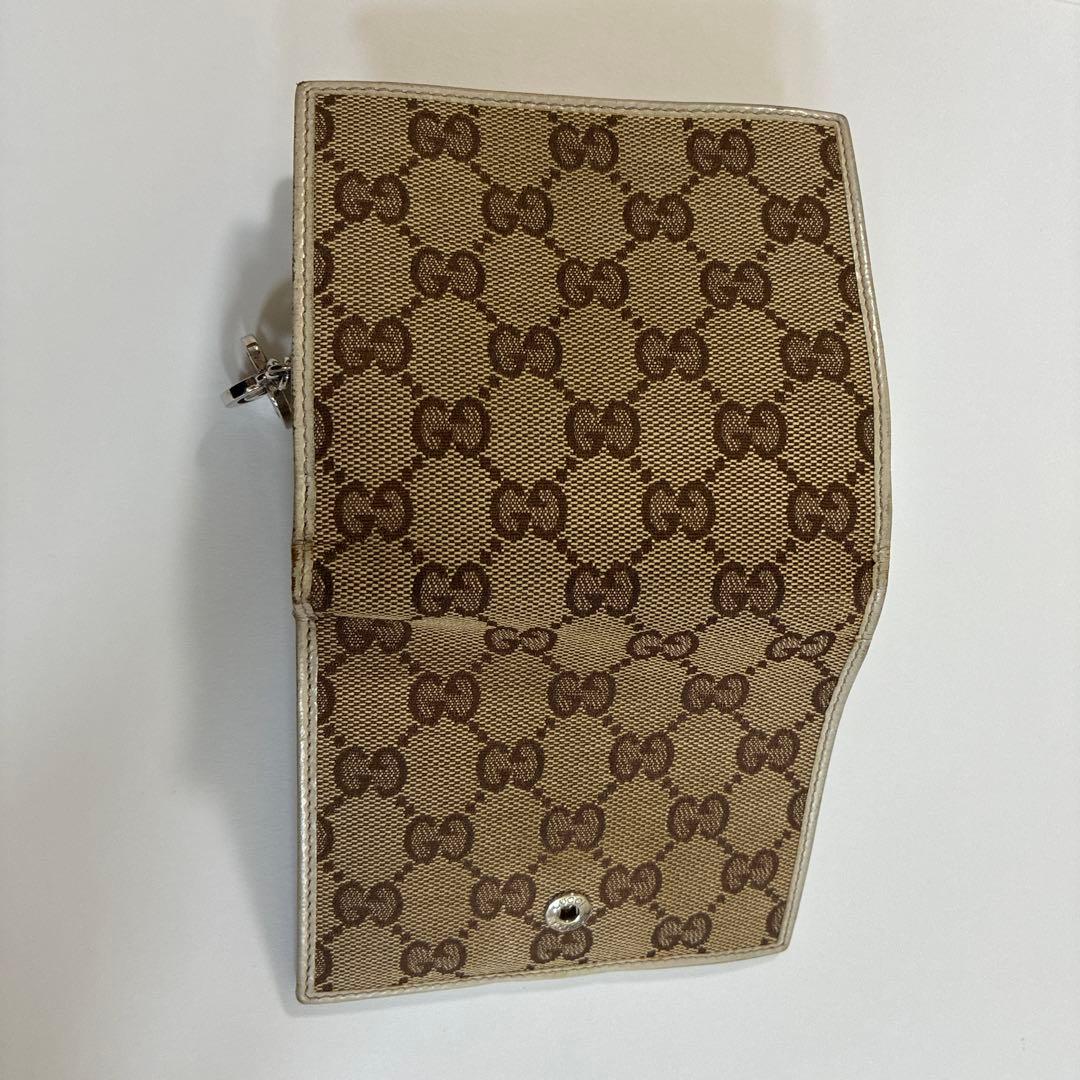 GUCCI GGキャンバス 二つ折り財布 - メルカリ