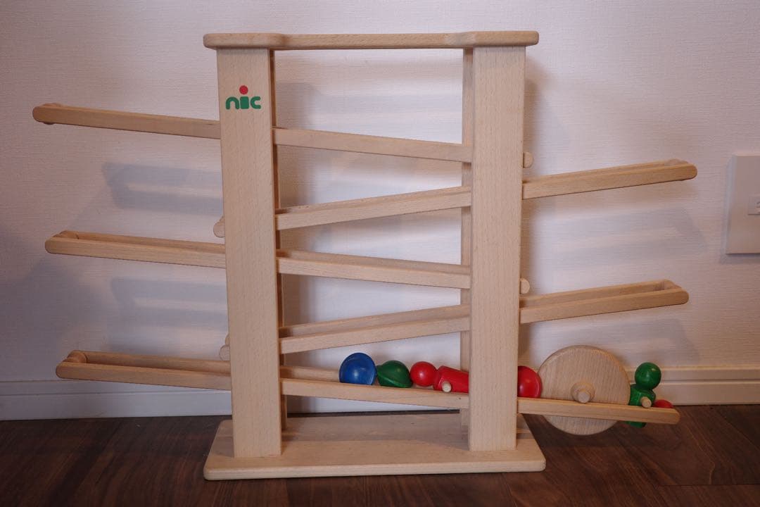 nic ニック社　スロープトイ　知育玩具 木製スロープ ニック nic NICスロープ ニックスロープ 【木のおもちゃ 木製 知育玩具