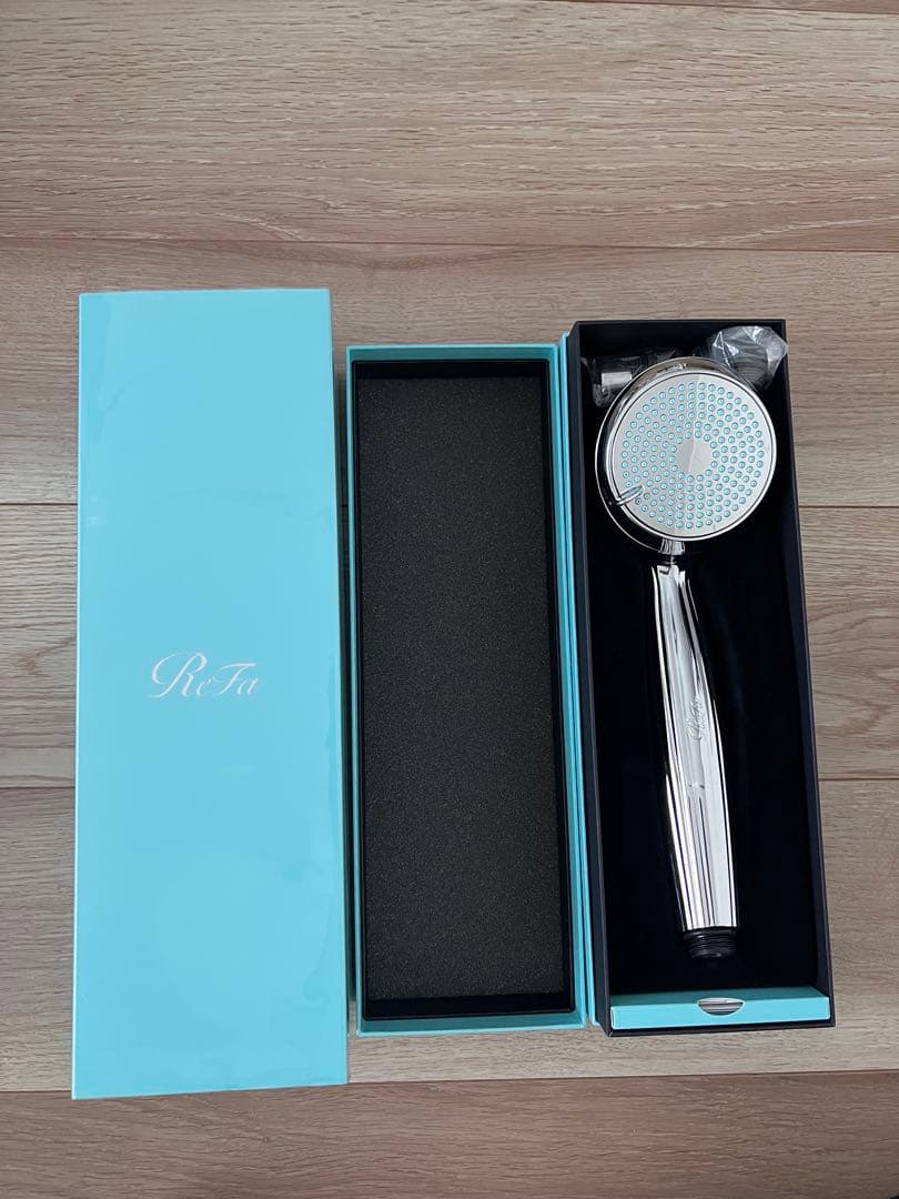 Re Fa シャワーヘッド シルバー 交換用パーツ付き ReFa（リファ） リファシャワーホース（シルバー） : MTGYahoo