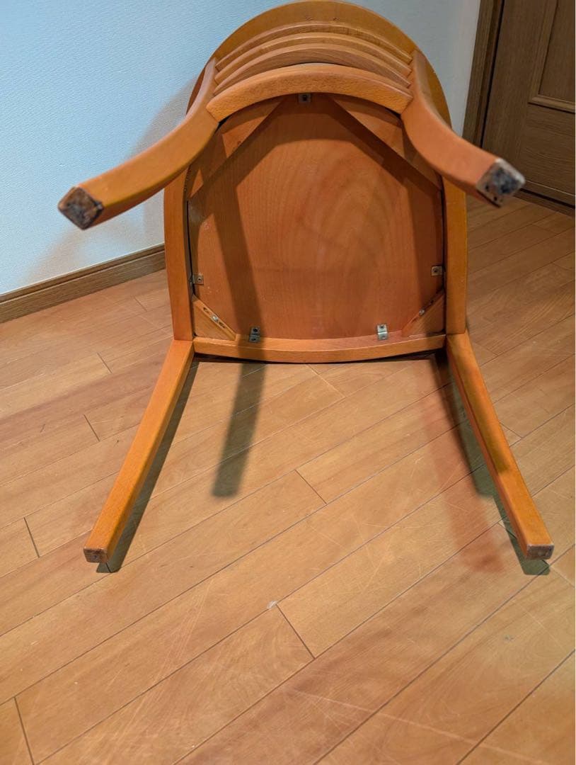 □送料込□ランバート ジュリウスアームチェア 木製椅子 チェア 廃盤品