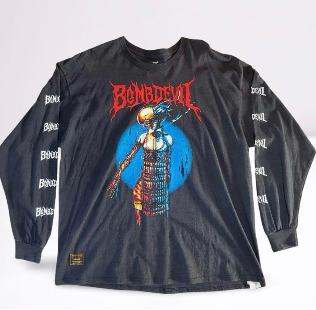 チェンソーマン×glamb ボムデビルロングスリーブTシャツ レゼ 爆弾の