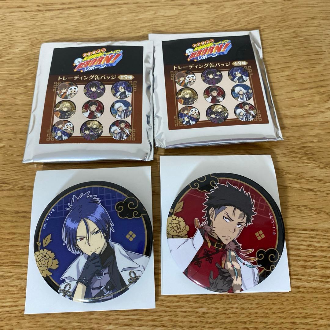 家庭教師ヒットマンREBORN 缶バッジコレクション六道骸XANXUS ザンザス