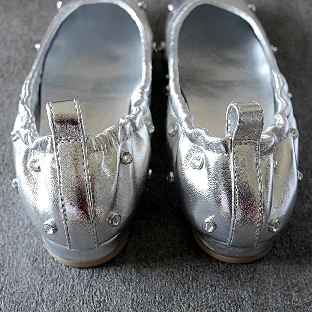 新品 本革 ツルバイマリコオイカワ Millenia フラットシューズ