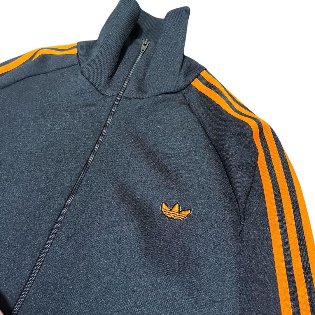 希少 70s 西ドイツ adidas トラックジャケット デサント アディダス