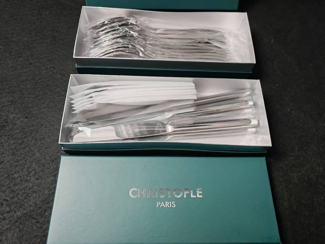 Christofle Mood カトラリー24本セット ＆ケース - メルカリ