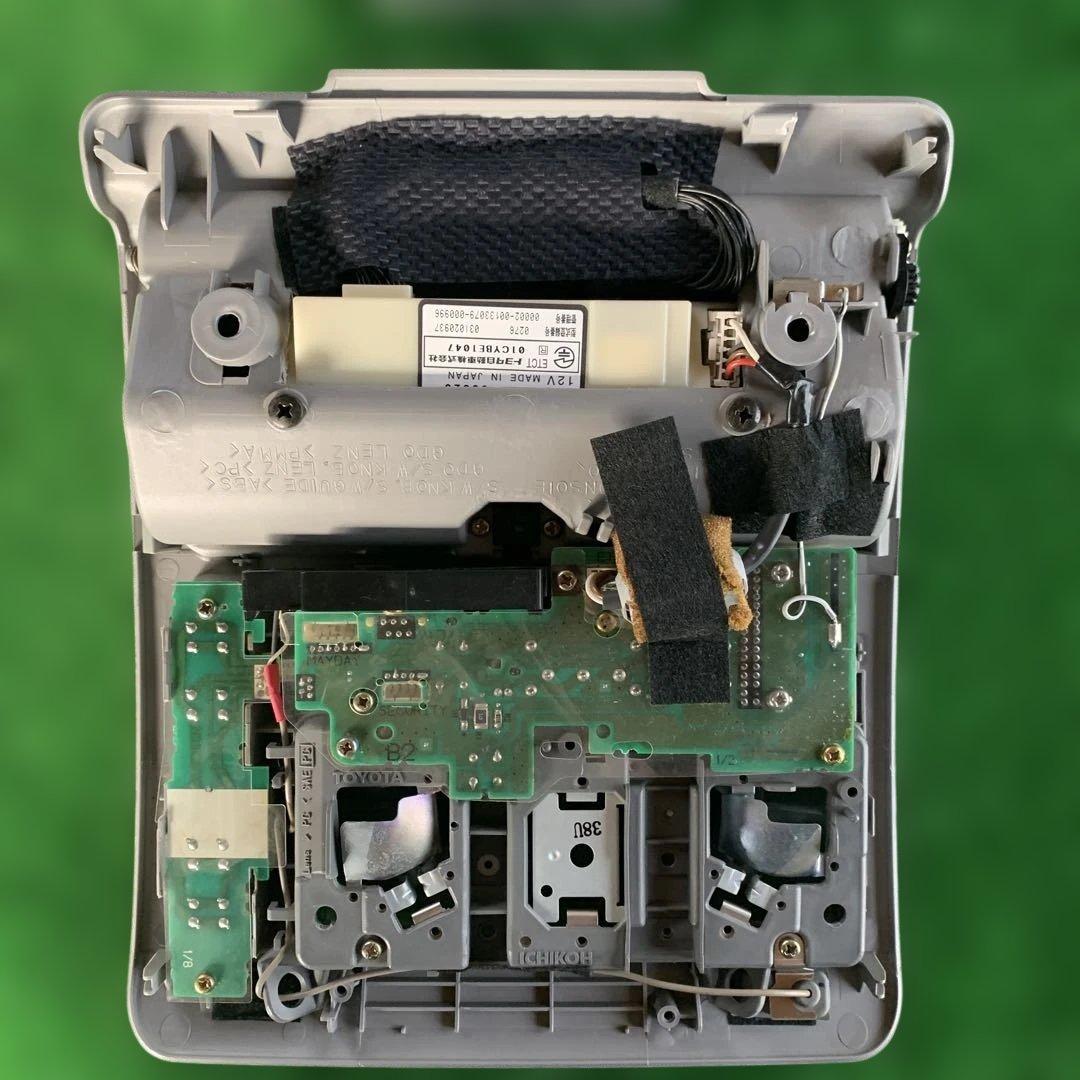 トヨタ セルシオ30 後期 純正バックミラー&純正ETC本体セット 中古品