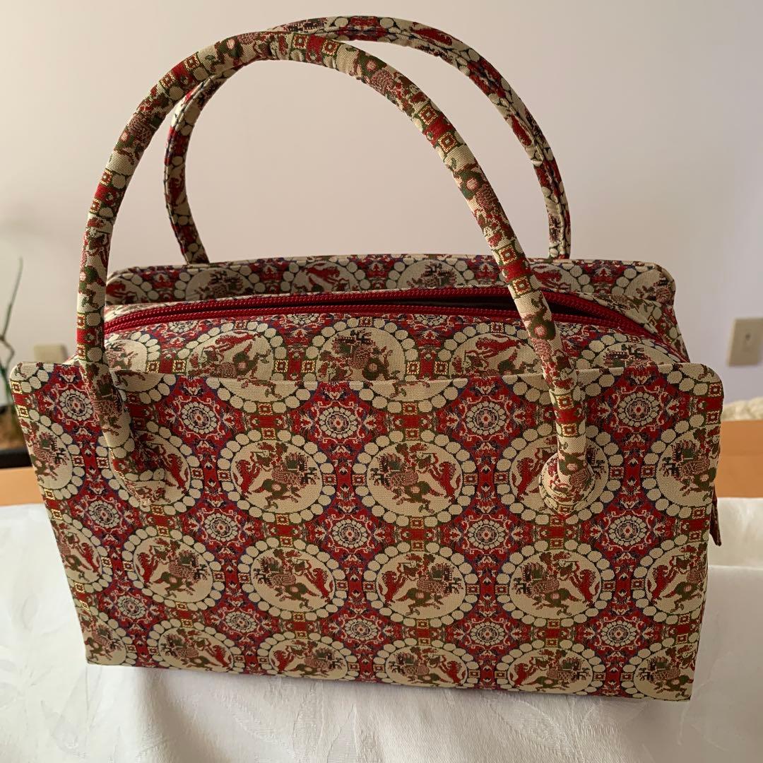 龍村美術織物 たつむら 和装バッグ 利休バッグ - メルカリ