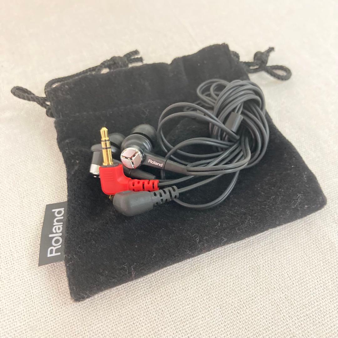名機 Roland CS-10EM バイノーラルマイク イヤホン一体型 ASMR - メルカリ