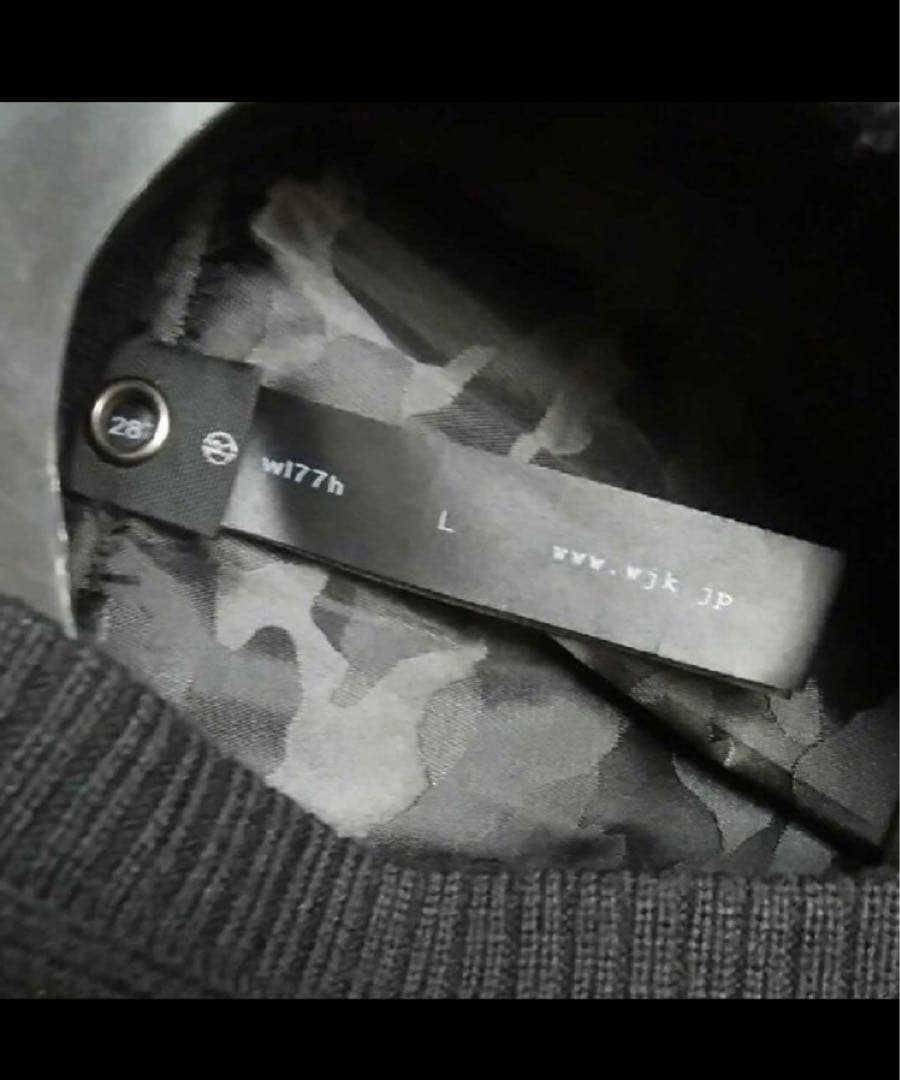 断捨離 WJK スタジャン varsity jacket ラムレザー - メルカリ