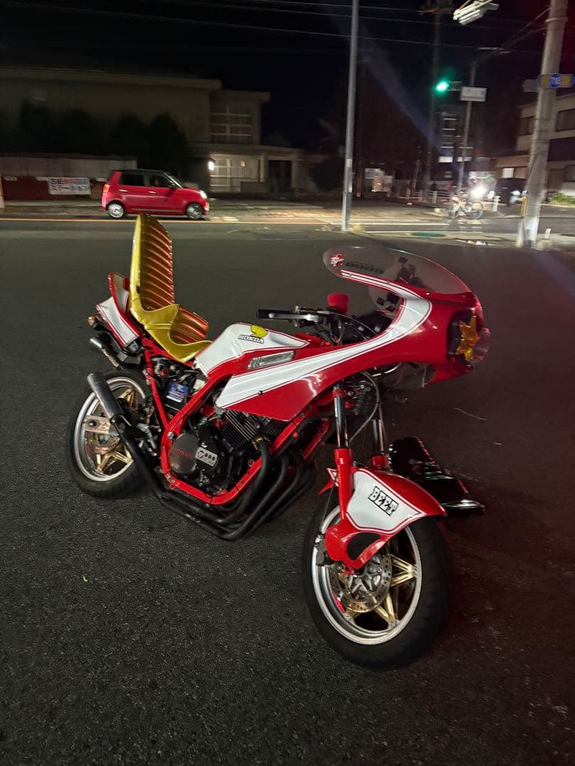 cbr400fラクダ3段大川シート オオカワシート バイクシート関連/原付シートギャラリーM-10