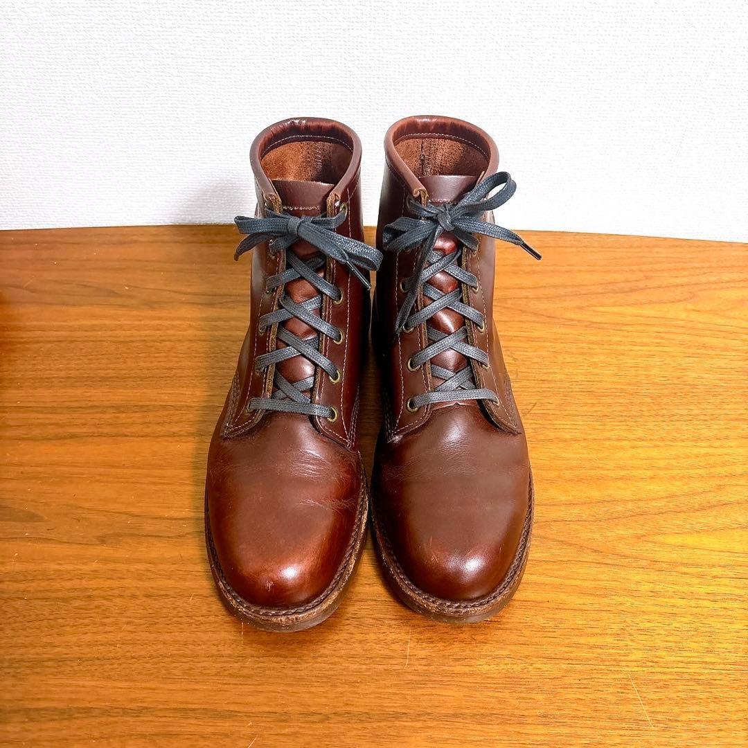 美品 CHIPPEWA ワークブーツ Vibramソール ブラウン 26.5cm