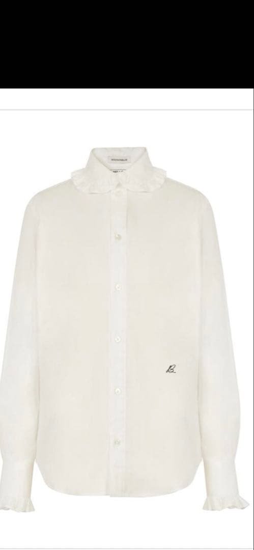 【MADISON BLUE】ROUND COLLAR FRILL SH L.OX ROUND COLLAR FRILL SH L.OX | SHIRT/BLOUSE | MADISONBLUE