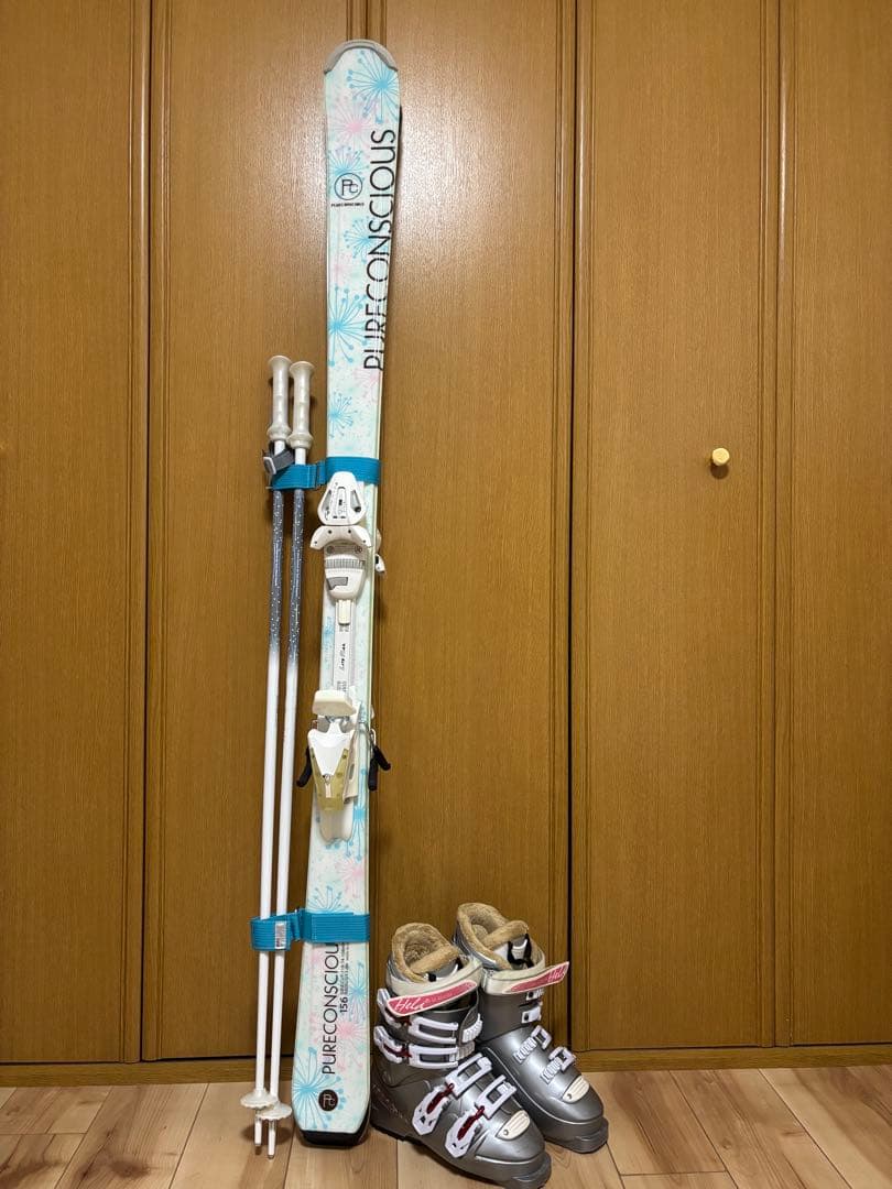 あっちゃん！札幌限定！PURE CONSCIOUS スキーセット あっちゃん様専用！札幌限定！PURE CONSCIOUS スキーセット