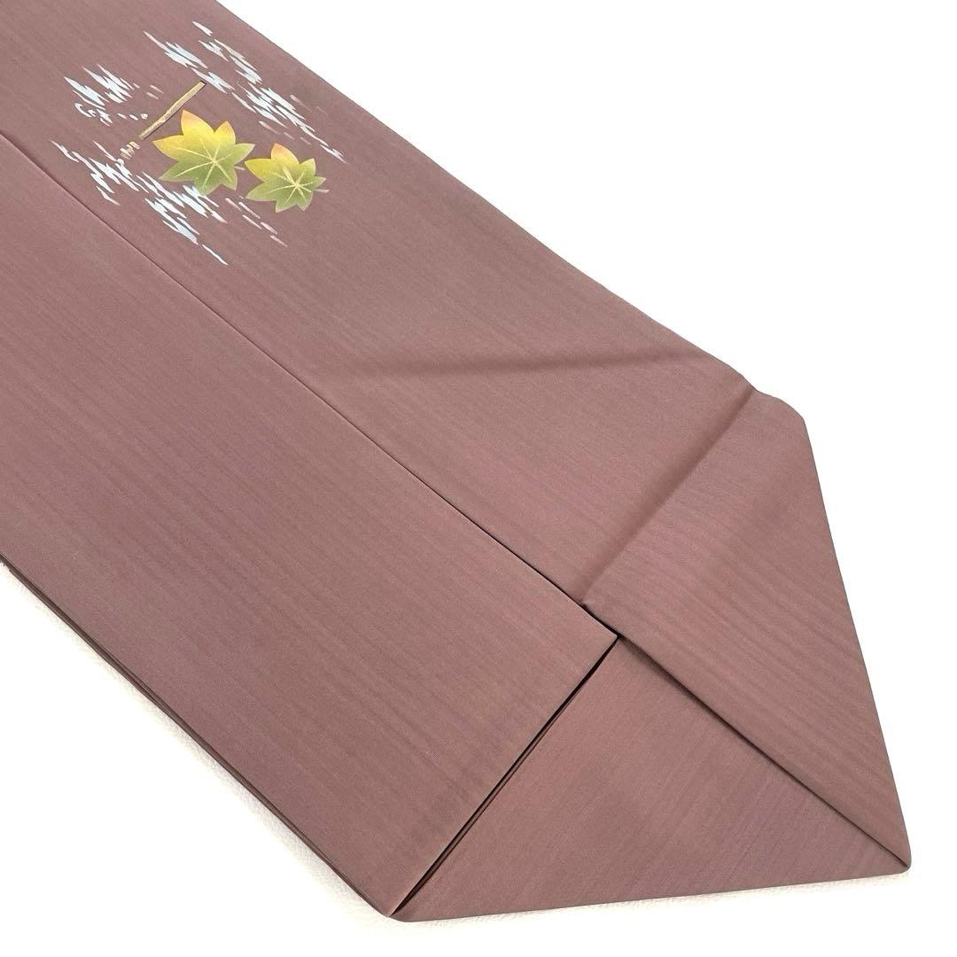 帯6536 ○高級 正絹 落款 作家物 塩瀬 名古屋仕立て 名古屋帯 - メルカリ