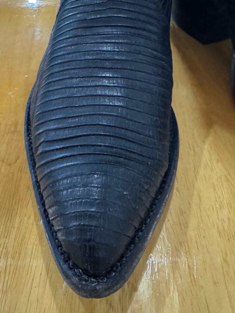 TONY LAMA ウエスタンブーツ リザード 85715 8H - メルカリ