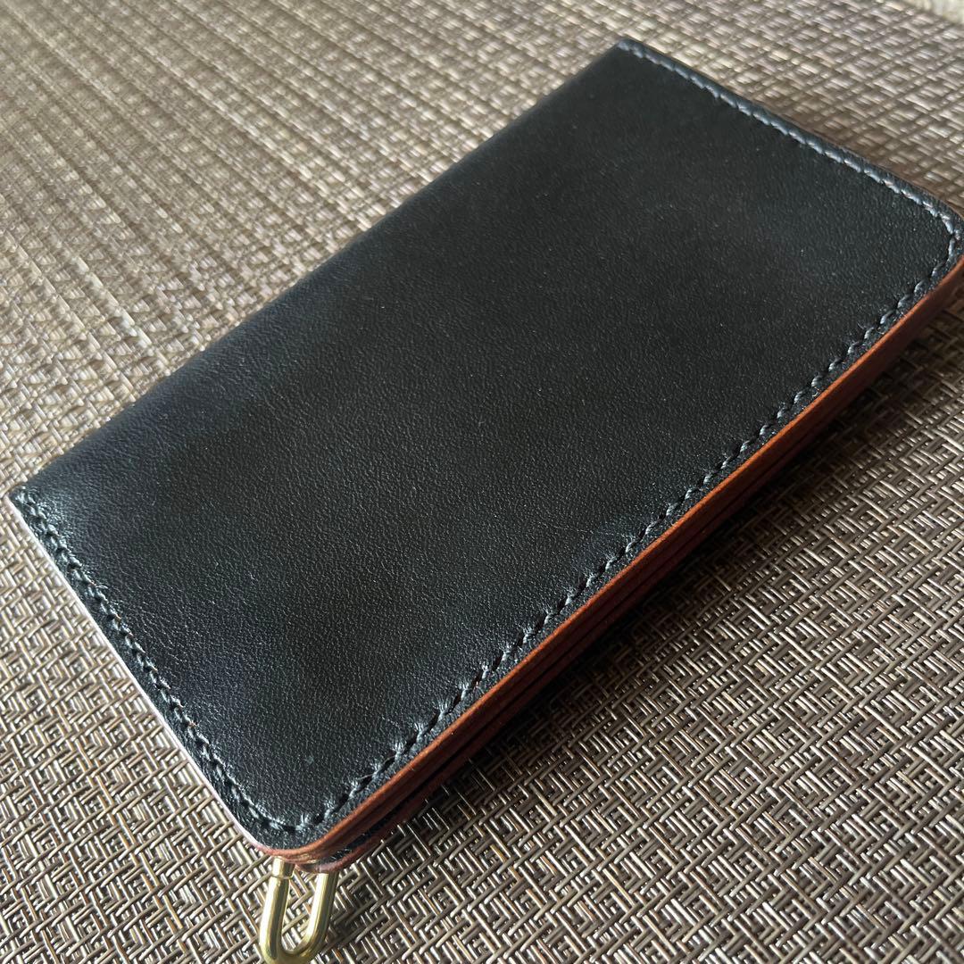 MARYAM ホースフロント ミドルトラッカーウォレット 茶芯 - メルカリ