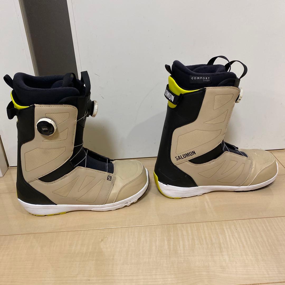 【比較的美品】サロモンLAUNCH BOA SJ 27.0cm 22-23モデル