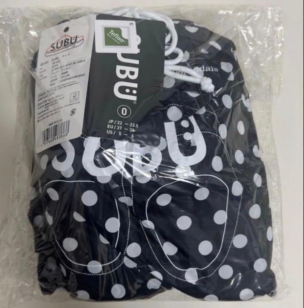 SUBU ドット柄 スリッパ 22〜23.5cm サイズ0 I've レイ　19