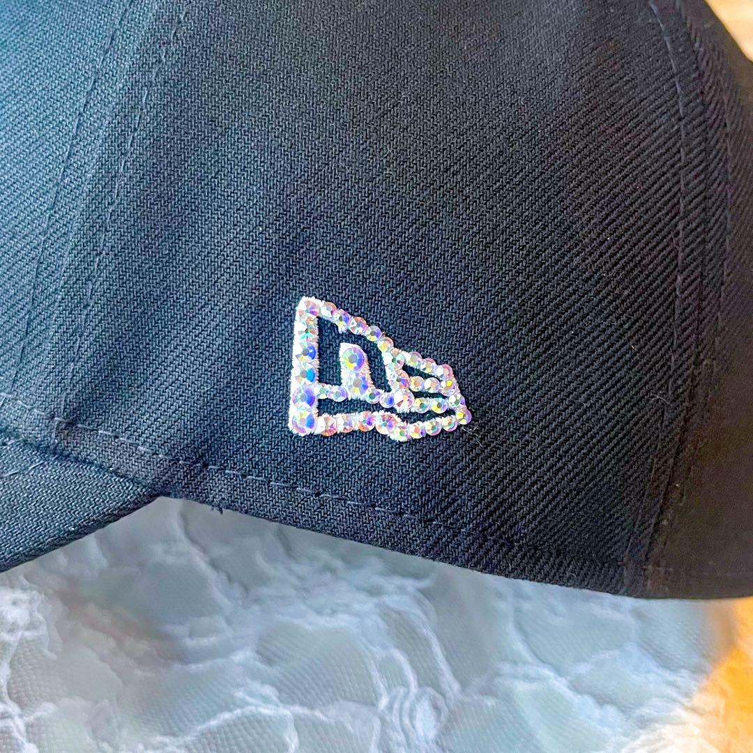 ニューエラ キャップ ラインストーン キラキラ9FORTY オーロラ