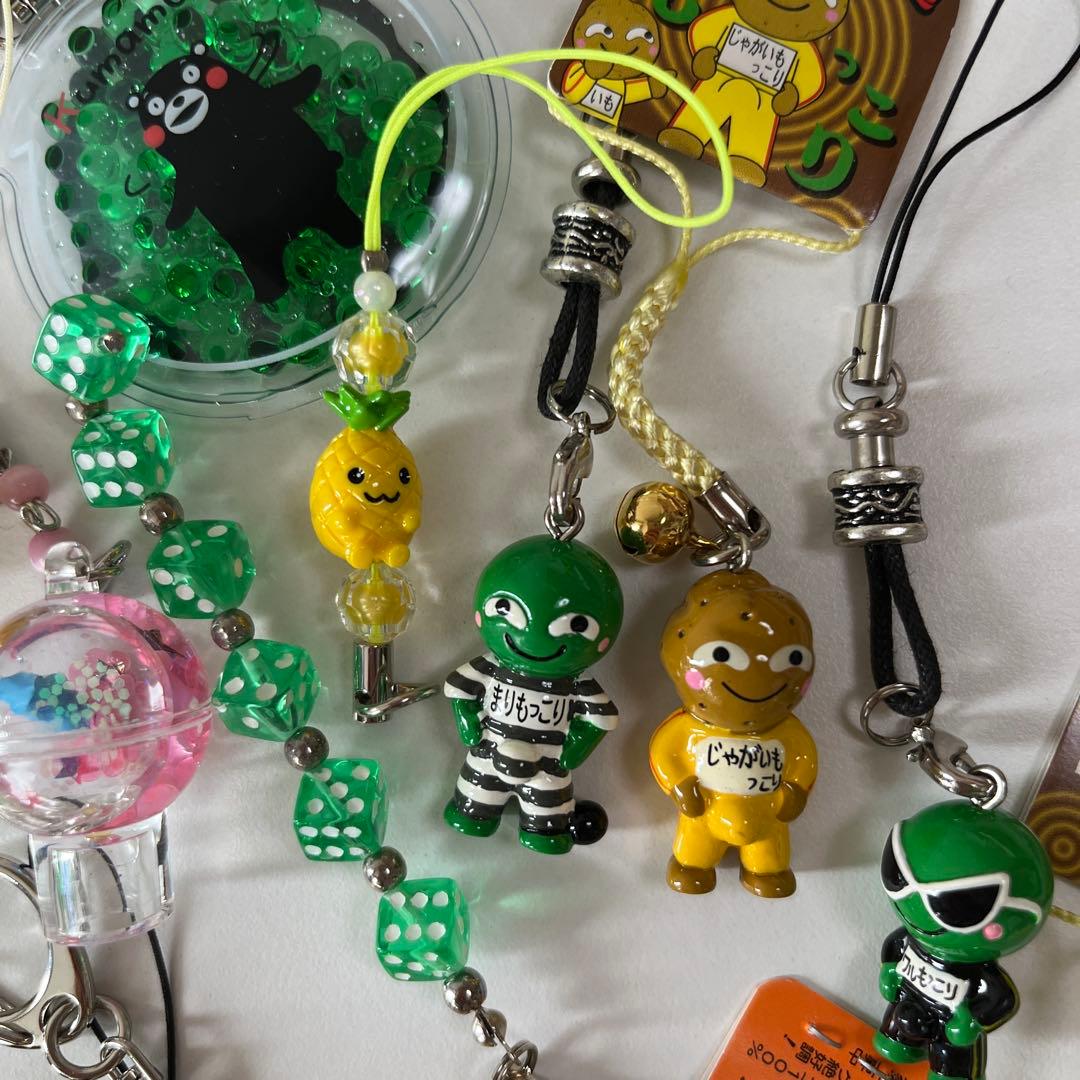 ご当地 ストラップ 根付け キーホルダー キーチェーン お土産 おまとめ