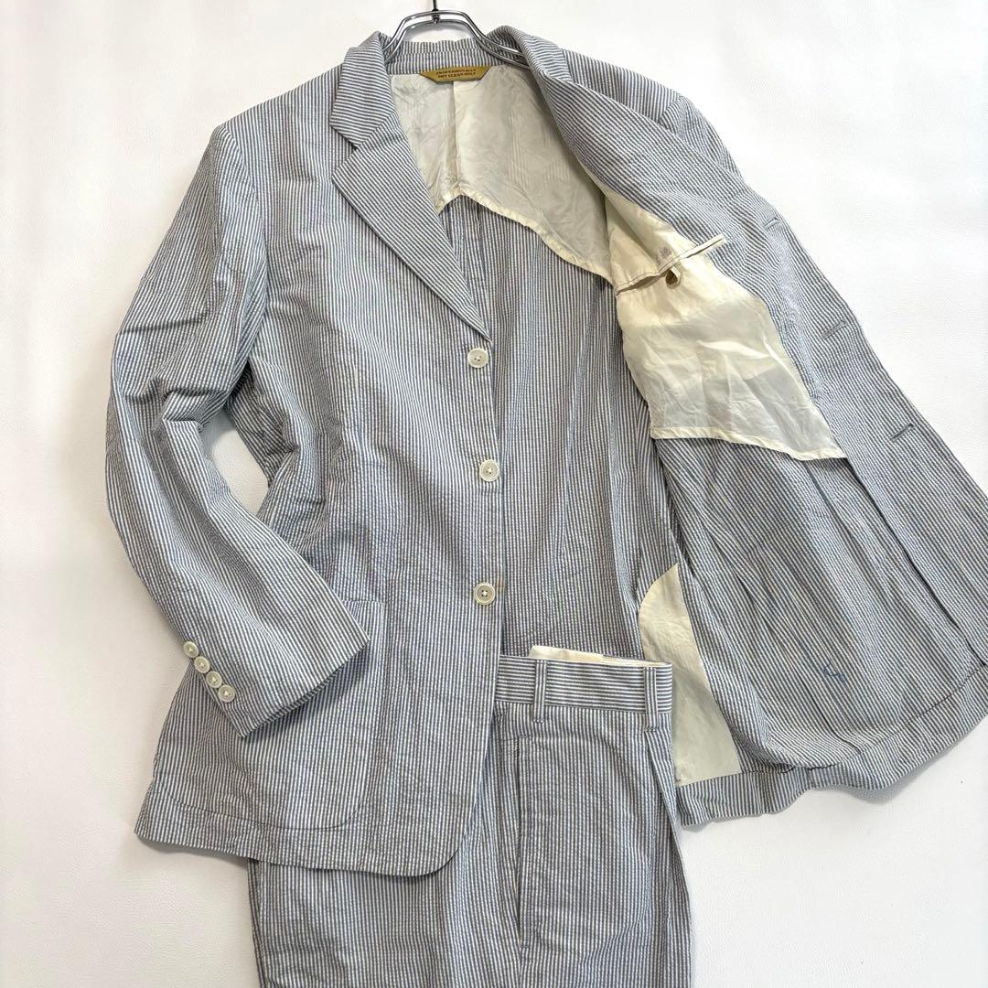 ポールスチュアート シアサッカー シェルボタン カジュアルスーツ