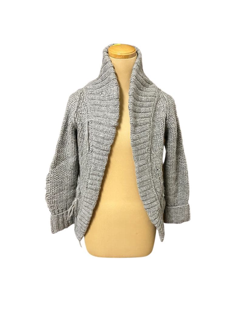 y's ワイズ　YC-K19-188 カーディガン　未使用保管品 Y's（ワイズ）カーディガン 白 サイズ:1(XS位) レディース