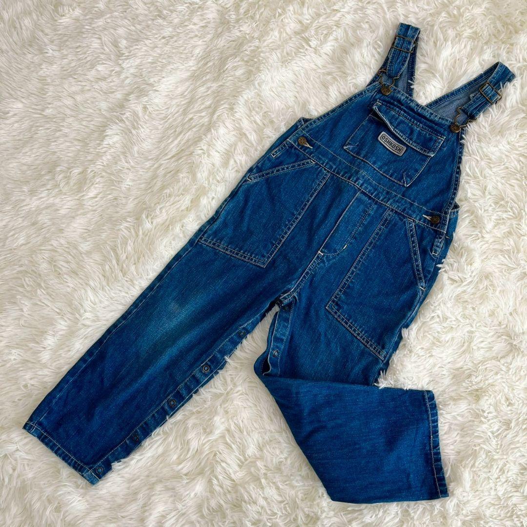 Oshkosh B'gosh オーバーオール デニム サロペット ブルー 100 - メルカリ