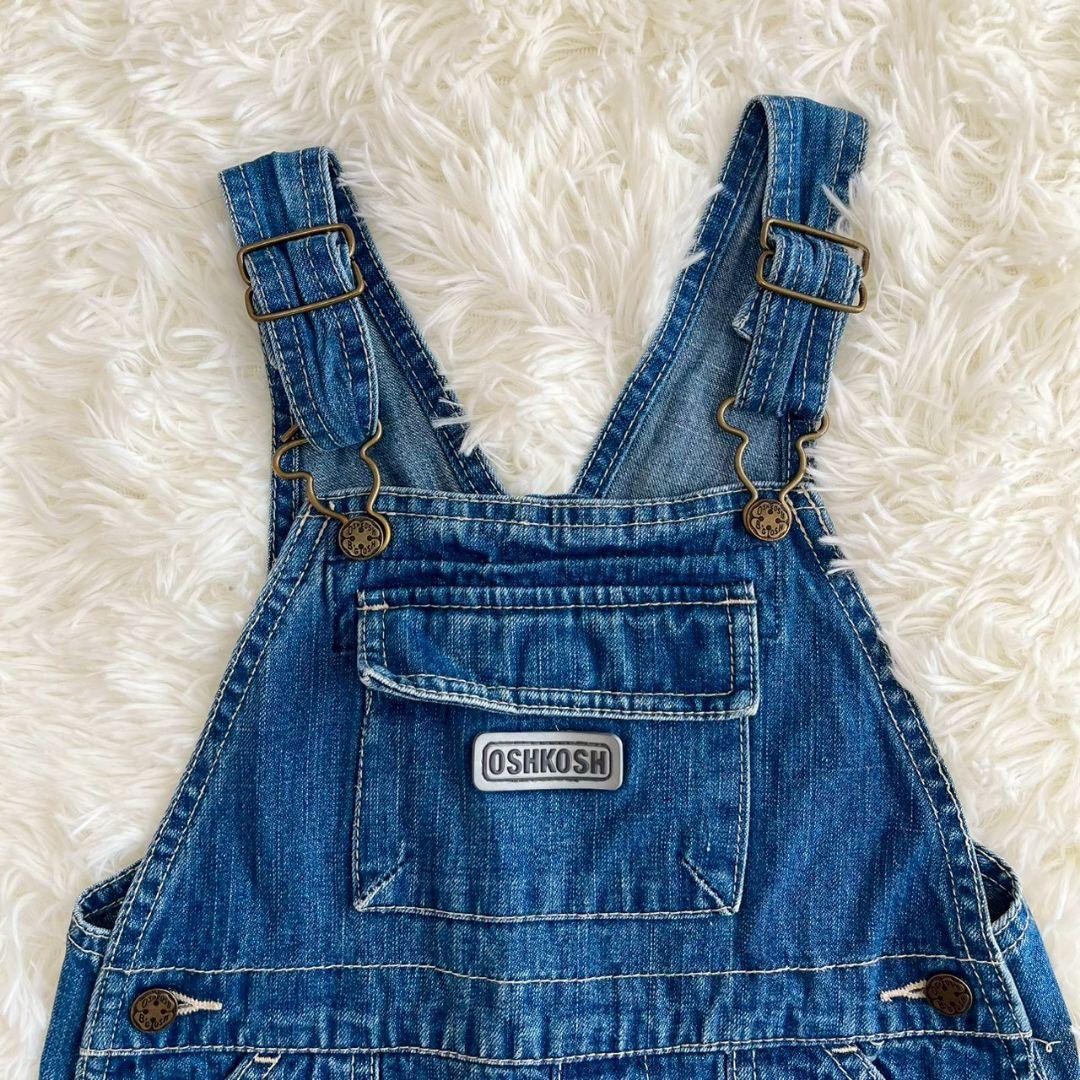 Oshkosh B'gosh オーバーオール デニム サロペット ブルー 100 - メルカリ