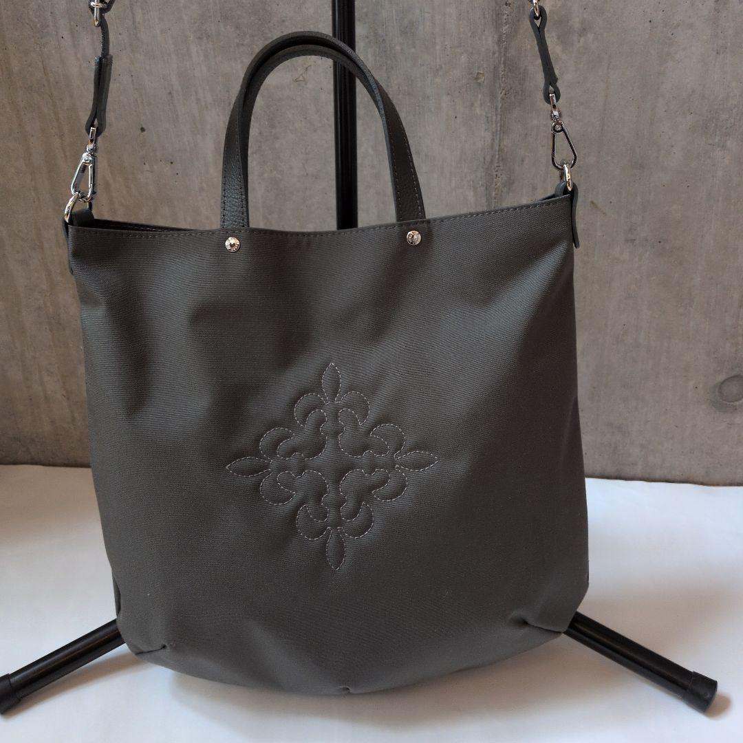 russet　ラシット　ナイロン2wayショルダー　トートバック　グレー ナイロン三層2WAYトートバッグ | russet(ラシット)レディース | PAL