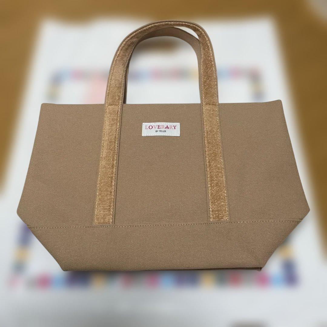 ラブラリー バイ フェイラー オールドテディ ワッペン トートバッグ L