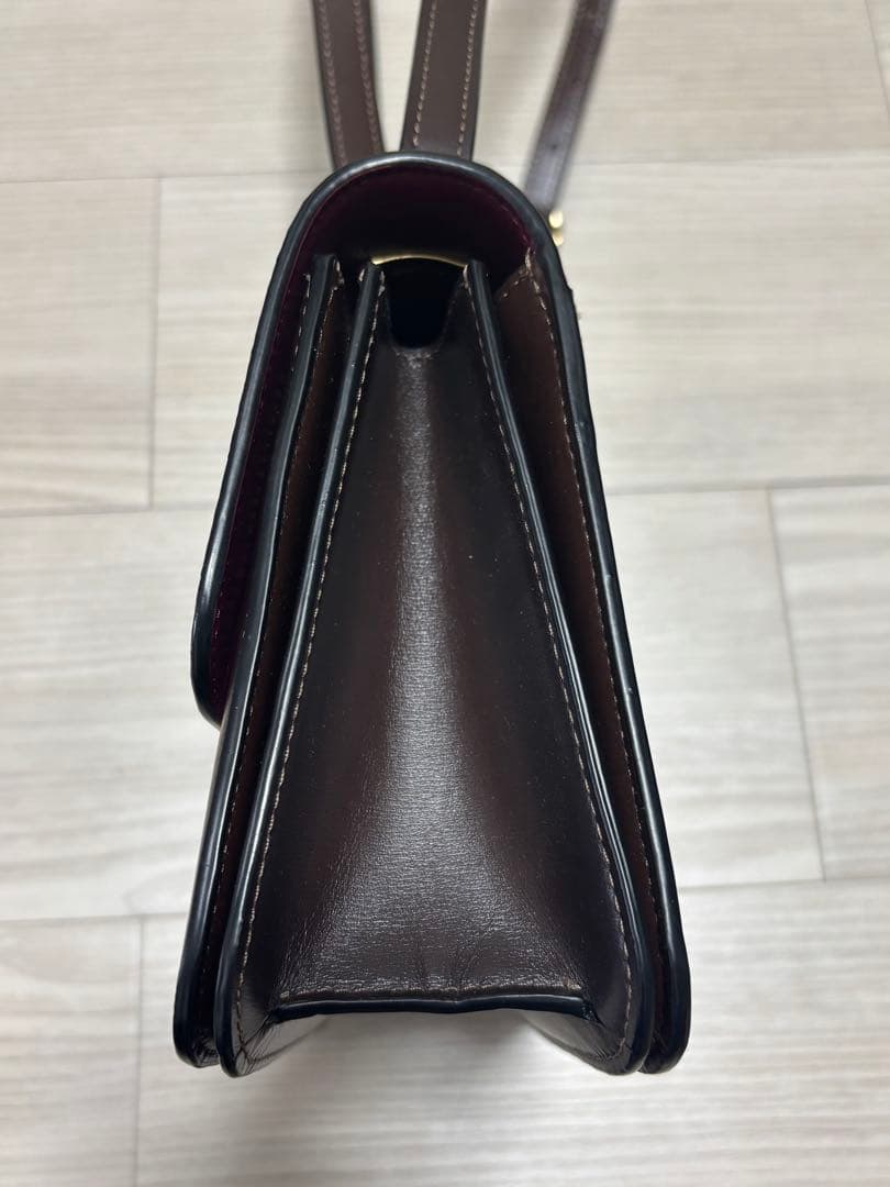 coach アリー ショルダーバッグ パイソン ジャガード スエード - メルカリ