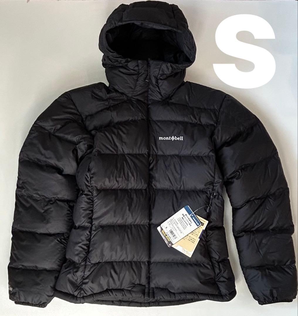 モンベル　ライトアルパインダウン パーカ Men's S　ブラック　完売品 モンベル mont-bell モンベル ライトアルパインダウン パーカ Men's