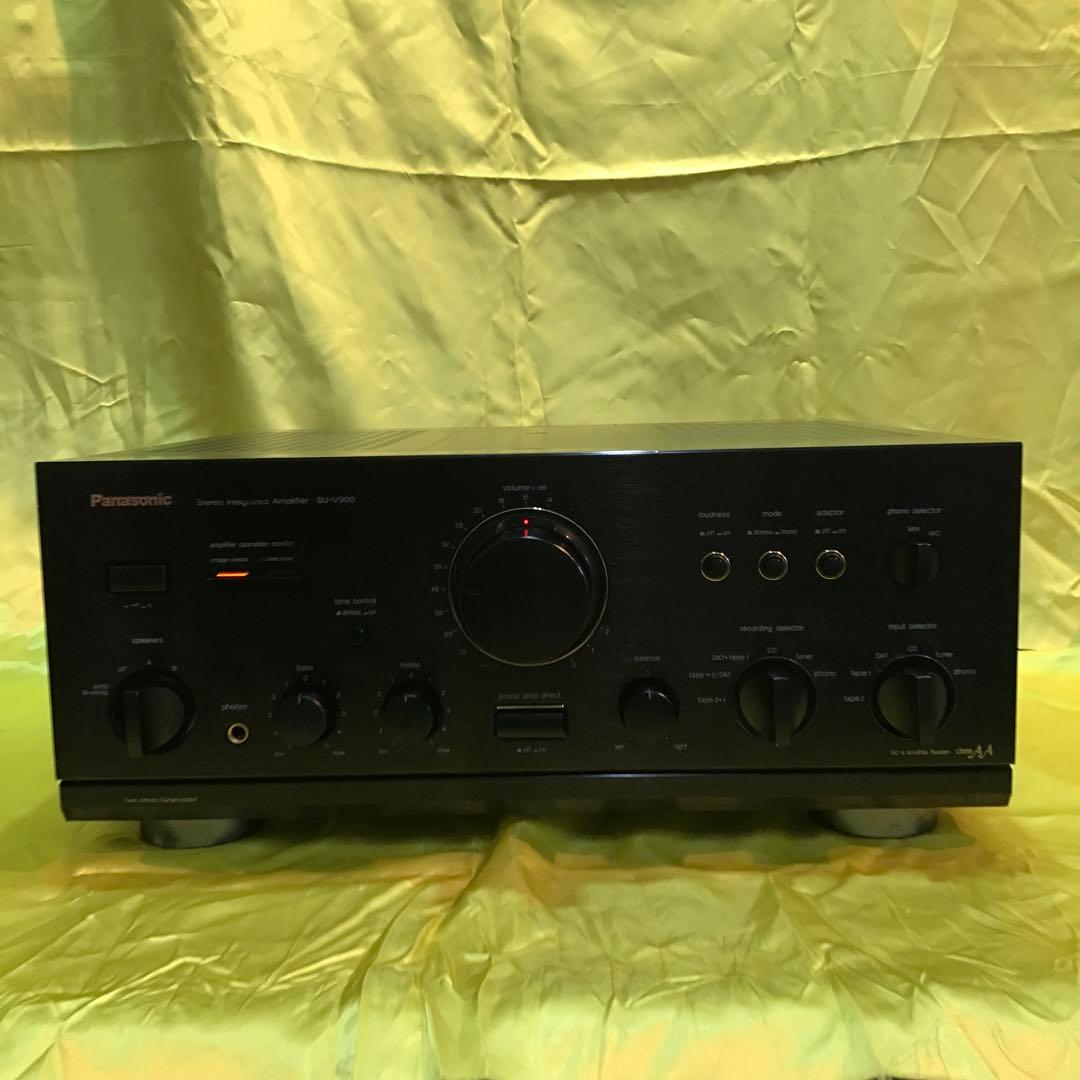 マルシン！Panasonic SU-V900 プリメインアンプ ジャンク 現状】パナソニック Panasonic SU-V900 プリメインアンプ @52065