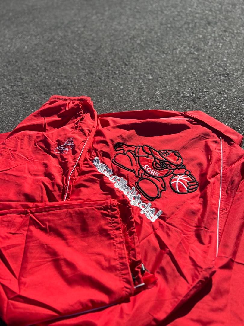 さ*わ様 90s SCHOOL OF HARD KNOCKS ナイロンセットアッ - メルカリ