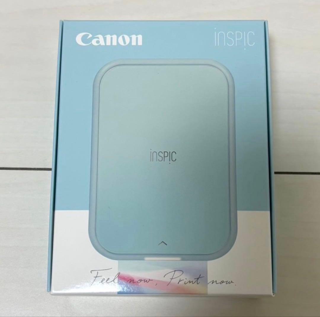 新品 Canon iNSPiC PV-223-BL ミニフォトプリンター ブルー レビュー特典あり) キヤノン ミニ フォトプリンター iNSPiC PV-223-BL