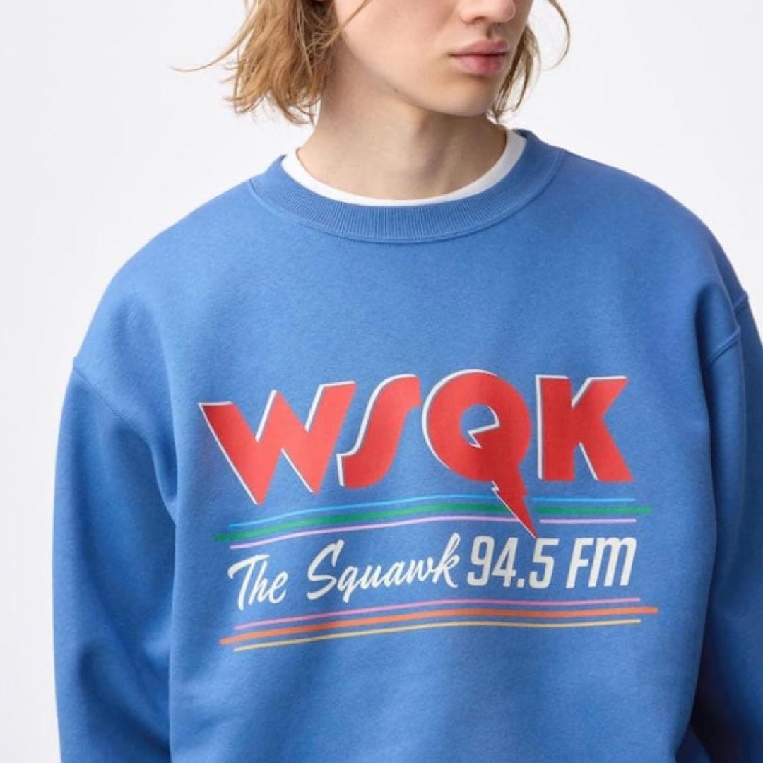 GU ストレンジャーシングス WSQK トレーナー ブルー XL 新品 新品】ストレンジャーシングス GU WSQK - メルカリ